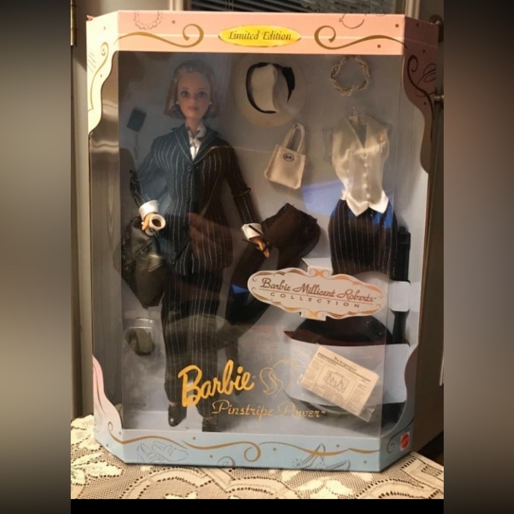 Barbie Pinstripe Power Barbie Millicent Roberts Collection, New in Box